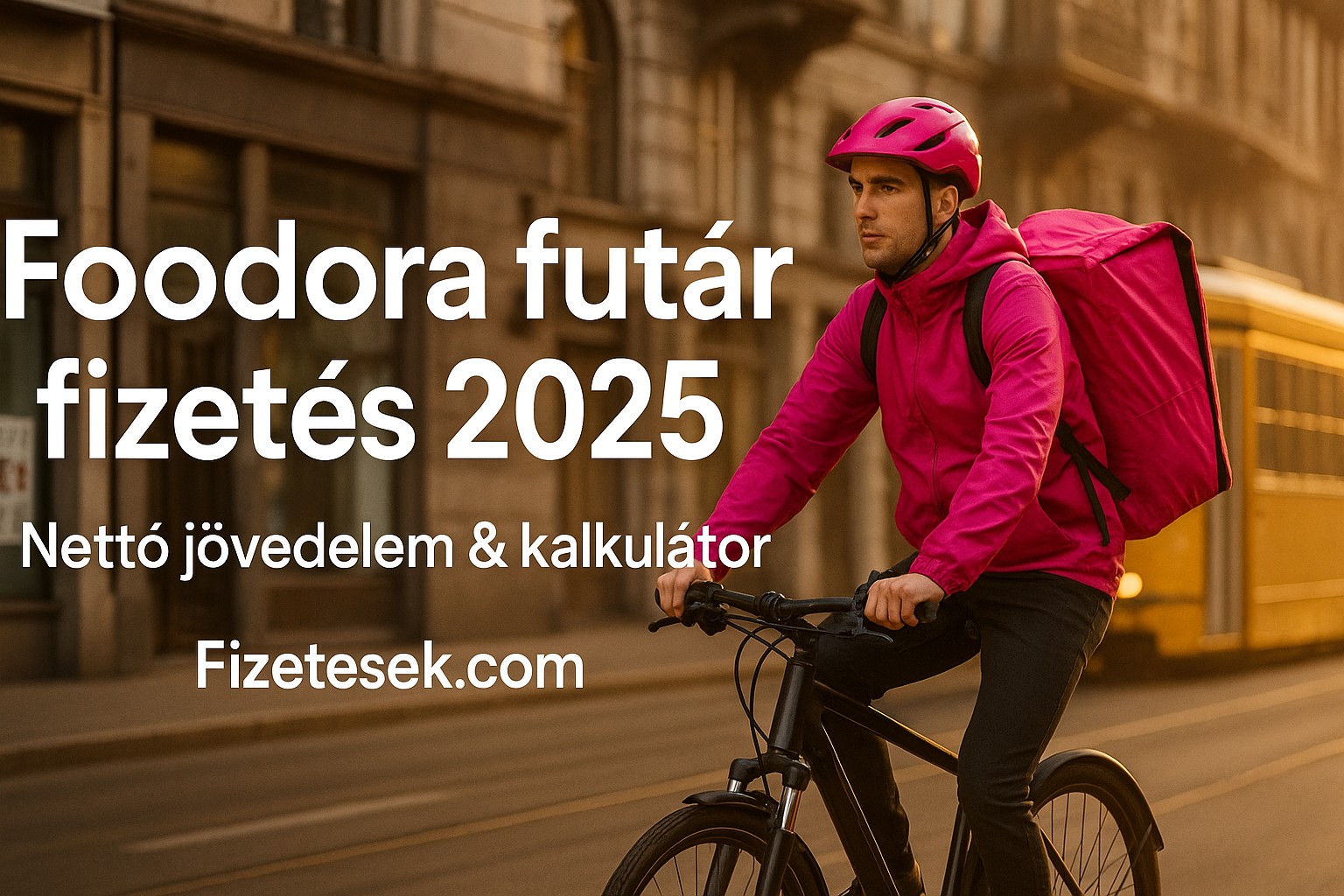 Mennyit keres egy Foodora futár 2025-ben? Nettó fizetés és kalkulátor! Mennyit keres egy Foodora futár 2025-ben? Nettó fizetés és kalkulátor!