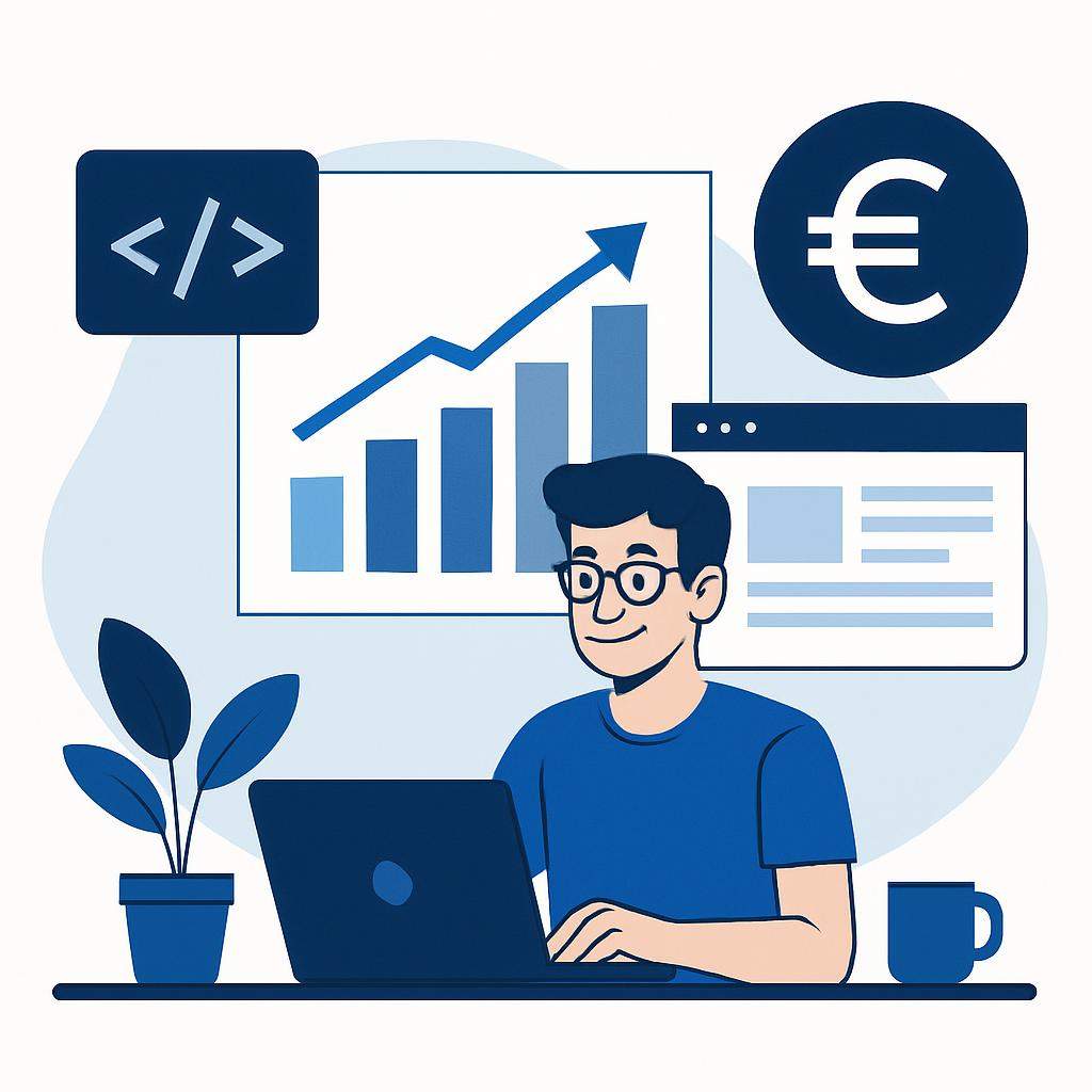 Junior webfejlesztő fizetés Magyarországon 2025-ben: Megéri most belevágni?