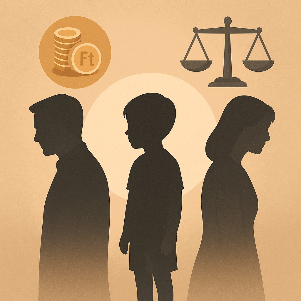 Válás utáni gyerektartás: levonás a fizetésből